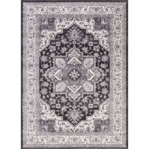 Concord Global Rugs-Lara-Heriz Anthracite , Anthracite