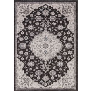 Concord Global Rugs-Lara-Center Medallion Anthracite , Anthracite