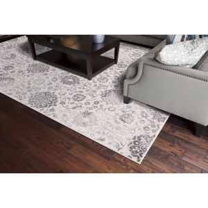 Concord Global Rugs-Lara-Soft Damask Ivory , Ivory