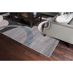 Concord Global Rugs-Lara-Circles Anthracite , Anthracite