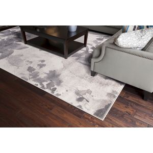 Concord Global Rugs-Lara-Watercolor Flower Ivory , Ivory