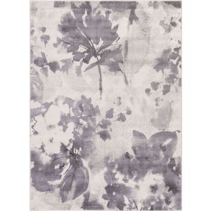 Concord Global Rugs-Lara-Watercolor Flower Ivory , Ivory
