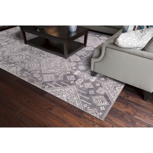 Concord Global Rugs-Lara-Santa Fe Gray ,  Gray