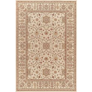 Concord Global Rugs-Jewel-Voysey Ivory-Tonel , Ivory-Tonel
