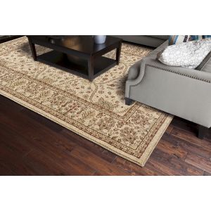 Concord Global Rugs-Jewel-Voysey Ivory-Tonel , Ivory-Tonel