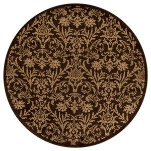 Concord Global Rugs-Jewel-Damask Brown , Brown