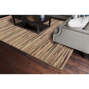 Concord Global Rugs-Jewel-Striation Stripes Multi ,  Multi