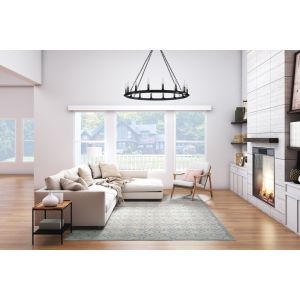 Couristan Rugs SILVERTHORNE MOSAIC 51020001 CORNFLOWER