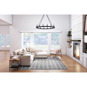 Couristan Rugs SILVERTHORNE MOSAIC 51020003 MUSK