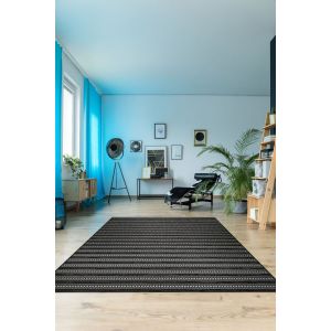 Couristan Rugs AFUERA BEACHCOMBER 52629008 ONYX/SHELL