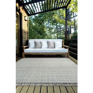 Couristan Rugs ASCOT WINDOWPANE 54153301 GREY