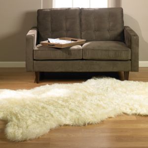 Walk on Me Rugs Faux Fur Rug 061 Ivory