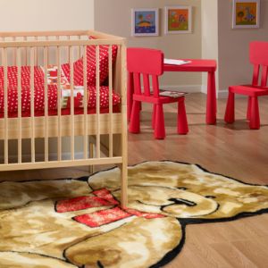 Walk on Me Rugs Faux Fur Rug 615 Teddy Bear