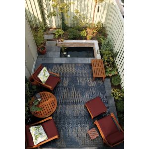 Couristan Rugs DOLCE BLUE NILE 58660866 INDIGO