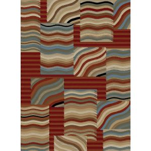 Concord Global Rugs-Soho-Waves Multi , Multi