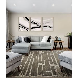 Couristan Rugs SIMONE KARINA 61142031 CHOCOLATE