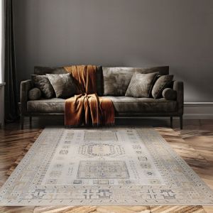 Couristan Rugs HAMADAN OMAN 61221001 IVORY