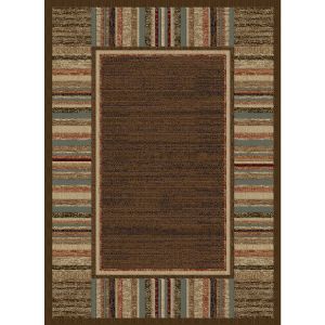 Concord Global Rugs-Soho-Border Brown , Brown