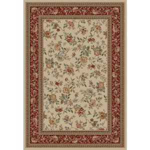 Concord Global Rugs-Ankara-Floral Garden Ivory , Ivory