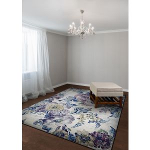 Couristan Rugs EASTON FLORAL CHIC 63496191 BONE/MULTI