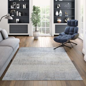 Couristan Rugs COUTURE AQUARELLE 67556775 PEWTER/MODE BEIGE