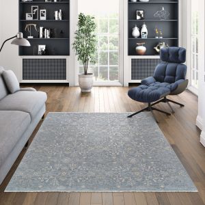 Couristan Rugs COUTURE PERSIAN HERAT 67913775 DUSTY GREY /BEIGE