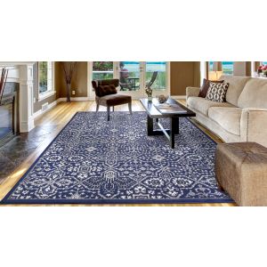 Concord Global Rugs-Jefferson Collection-Athens Navy , Navy