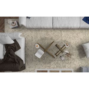 Couristan Rugs JULIET ROSALINE 69272882 WHEAT