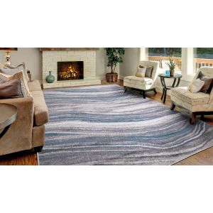 Concord Global Rugs-Jefferson Collection-Marble Stripes Multi , Multi