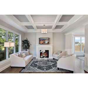 Couristan Rugs SULTAN TREASURES HARISH 71855789 CHARCOAL