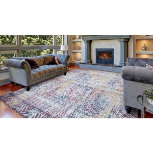 Concord Global Rugs-Vintage Collection-Piazza Multi , Multi