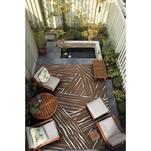 Couristan Rugs DOLCE PARQUET 75154104 AMBER