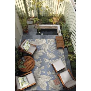 Couristan Rugs DOLCE FLORA 75175202 ICE
