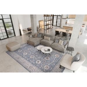 Couristan Rugs SAVOY LAMAR 77502020 SLATE BLUE