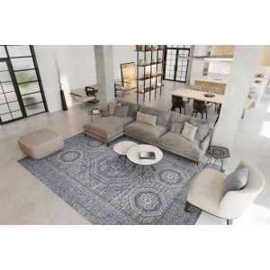 Couristan Rugs SAVOY ABADEH 77533030 DENIM