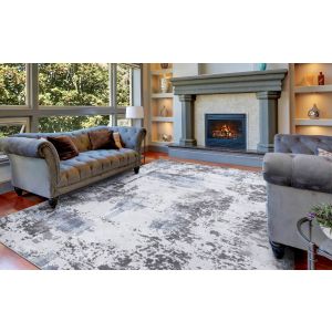 Concord Global Rugs-Brighton Collection-Pacific Gray , Gray