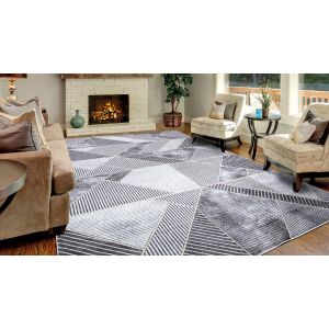 Concord Global Rugs-Brighton Collection-Madison Gray , Gray