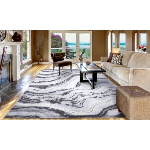 Concord Global Rugs-Brighton Collection-Marble Gray , Gray
