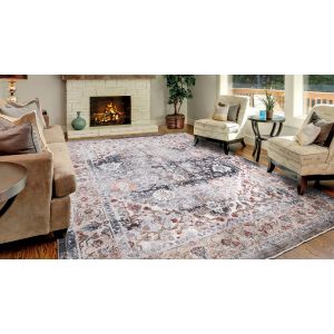 Concord Global Rugs-Pandora Collection-Royalty Gray , Gray