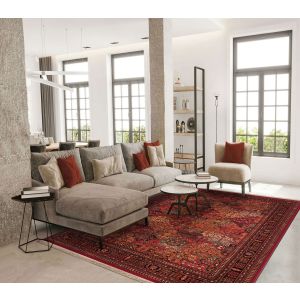 Couristan Rugs KASHIMAR IMPERIAL BAKTIARI 81433203 ANTIQUE RED