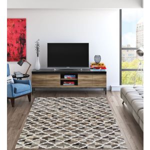 Couristan Rugs CHALET TESSELA 92120312 CHOCOLATE