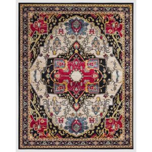 Concord Global Rugs-Eden-9663 BLACK , BLACK