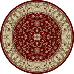 Concord Global Rugs-Chester-Flora Red , Red