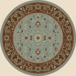 Concord Global Rugs-Chester-Flora Blue , Blue