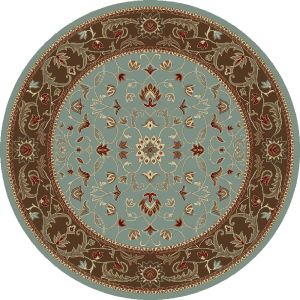 Concord Global Rugs-Chester-Flora Blue , Blue