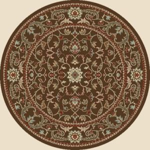 Concord Global Rugs-Chester-Flora Brown , Brown