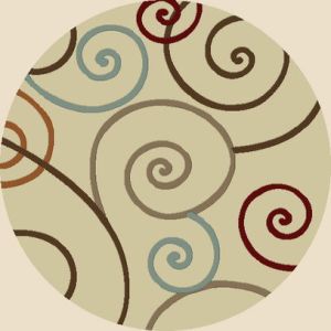 Concord Global Rugs-Chester-Scroll Ivory ,  Ivory