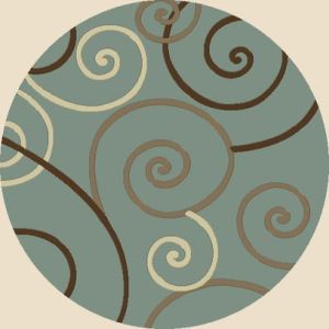 Concord Global Rugs-Chester-Scroll Blue , Blue
