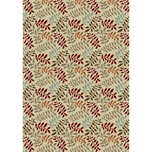 Concord Global Rugs-Chester-Leafs Ivory , Ivory