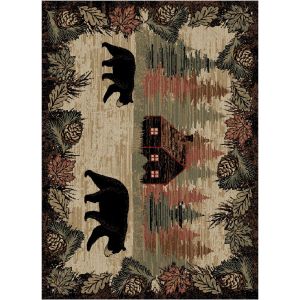Mayberry Rugs American Destination AD4163 Happy Valley Multi